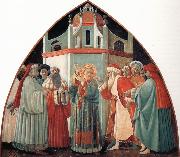 Fra Filippo Lippi The Prato Master,St Stephen Preaching to the Pharisees oil painting picture wholesale